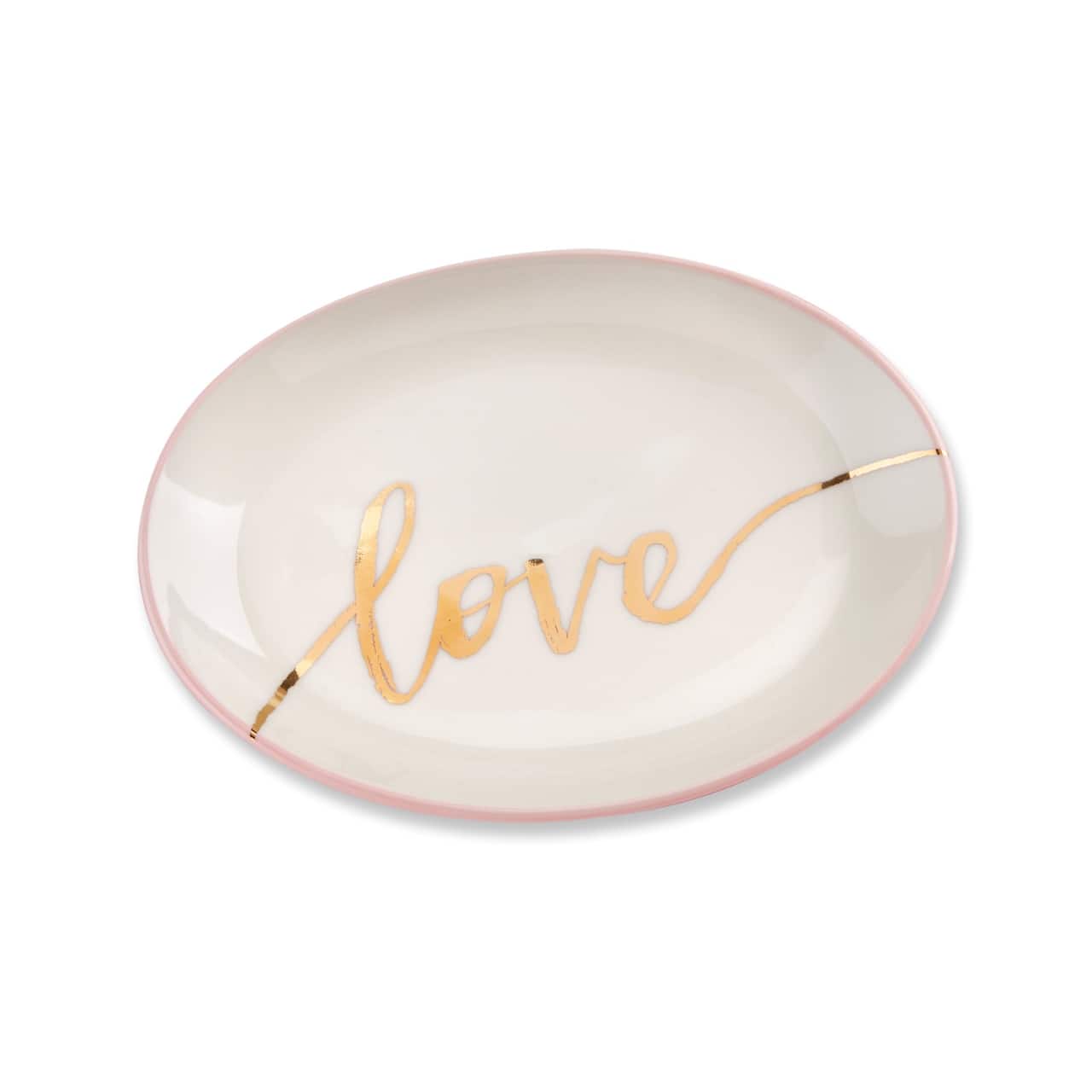 Kate Aspen&#xAE; Love Trinket Dish, 4 Pack